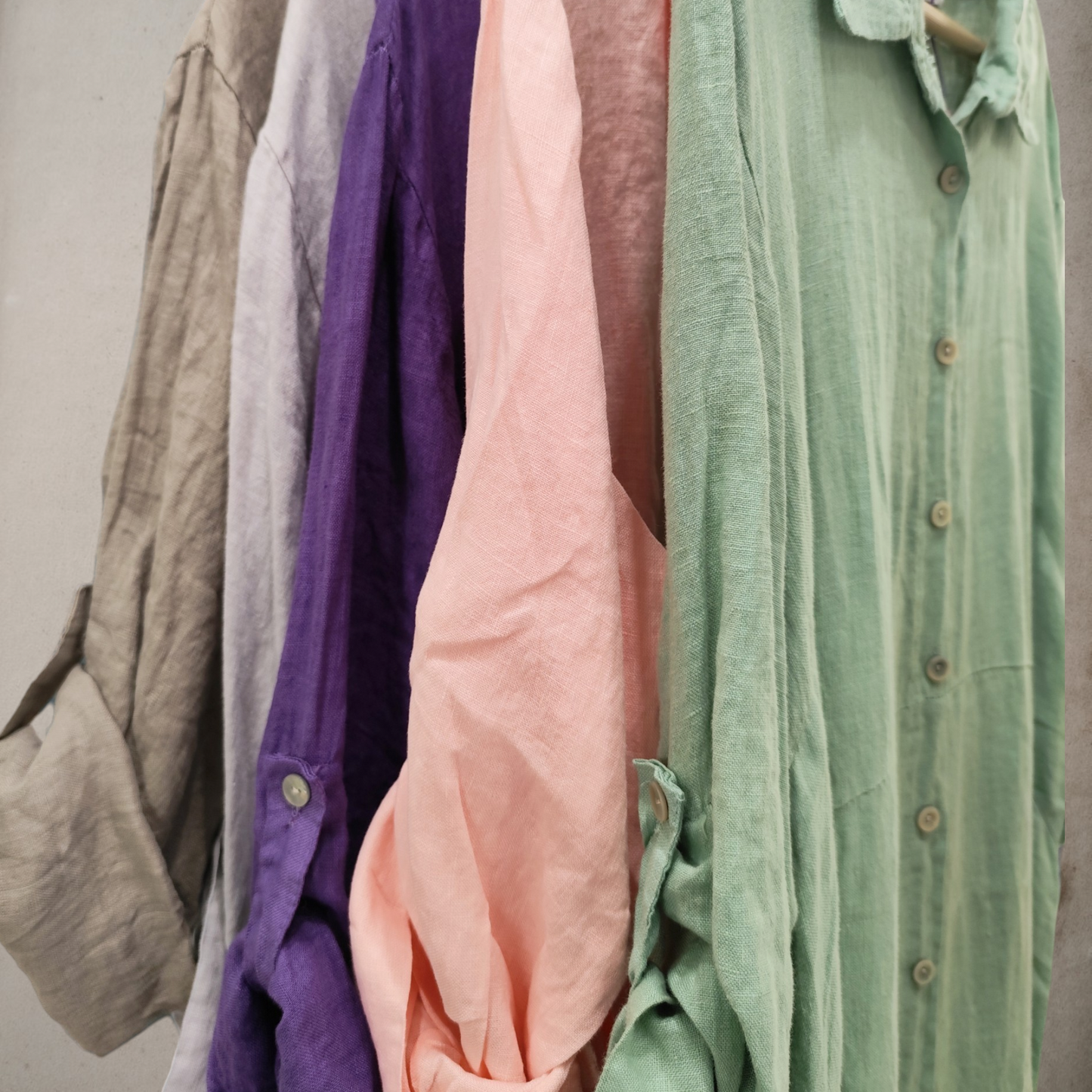 Vestido Camino – lino natural